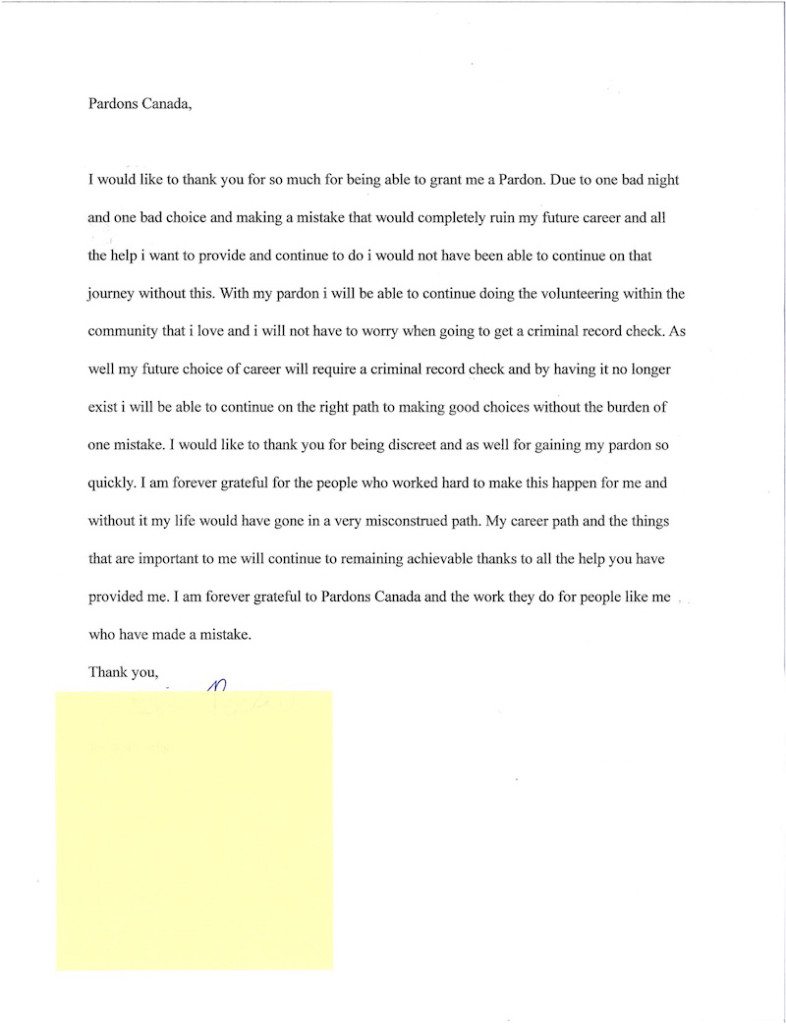 pardons canada reviews
